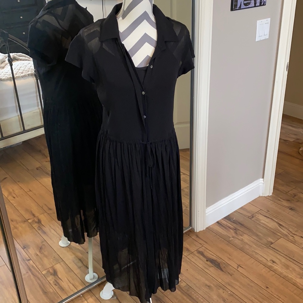 Black dress. Size L, by Weston.